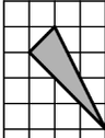 A triangle on a grid
